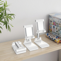 Support de tablette universel pliable Havit ST7008, support de téléphone de bureau réglable, support de tablette pour regarder des vidéos en direct, support de téléphone portable