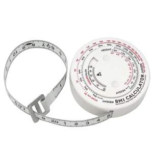 BMI Calculator Automatic Rolling Telescopic Plastic Metric Centimeter <b>Tape</b> <b>Measure</b> Sewing Ruler Tools - Product Image 5