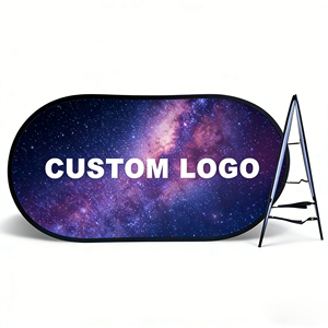Expositor Publicitario Pop-Up Personalizado con Logotipo a Todo Color, Marco <span class=keywords><strong>de</strong></span> Tensión Portátil <span class=keywords><strong>para</strong></span> Ferias Comerciales, Bajo MOQ, Entrega Rápida, Directo <span class=keywords><strong>de</strong></span> Fábrica - Product Image 4