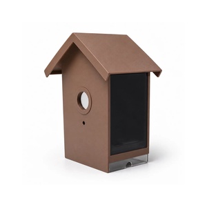 Cámara WiFi QZT Tuya con Forma de Casa de Pájaros, Decorativa, de Montaje en Pared, Mini Cámara Inteligente para Interiores, 90 Grados, Batería de 2800 mAh, Visualización por Aplicación - Product Image 2