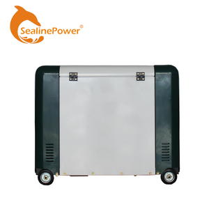 Générateur diesel silencieux 4Kw refroidi par air à bas <span class=keywords><strong>prix</strong></span> <span class=keywords><strong>Alternateur</strong></span> de groupe électrogène 4kva avec panneau numérique ATS - Product Image 4