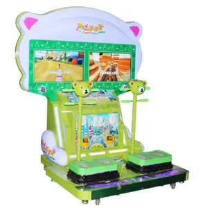 Hot Selling New Coin Operated Indoor Sport Arcade Happy jumping island Sport Game Machine For Sale