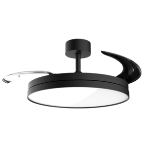 Modern LED <b>Ceiling</b> Fan <b>Light</b> 3 Blades DC Motor Remote Control Dimmable 3000K-6000K Warm White Industrial Design 6-Speed Downrod - Product Image 1