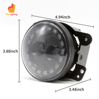 Nouveaux phares antibrouillard LED universels H11 à vente chaude, étanches IP67, 24V, assemblage 25W, phares ronds en aluminium