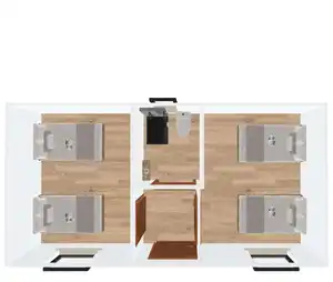 매력적인 가격 새로운 유형 분리형 작은 작은 집 조립식 홈