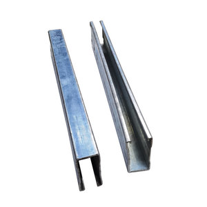Fabricant bon prix <span class=keywords><strong>canal</strong></span> au carbone C en acier, acier en forme de C galvanisé à chaud <span class=keywords><strong>canal</strong></span> simple jambe de force - Product Image 3