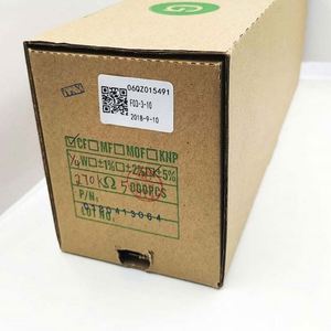 Whole Sale CF1/4W-270Kohm5% T52 1/4W Resistors Carbon Film Resistors 270Kohm 5% 1/4W - Product Image 1