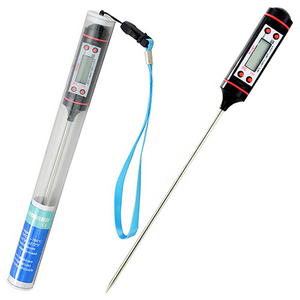 Digital Food <b>Thermometer</b> 24cm Probe With Display For <b>Cooking</b> Meat And Beverages - Product Image 2