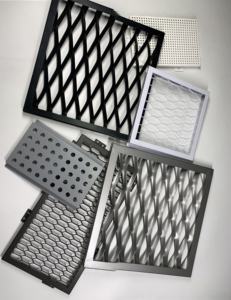 מסך חלון מרפסת עמיד בפני אבק עם רשת תיל מתכת אלומיניום מורחבת - Product Image 2