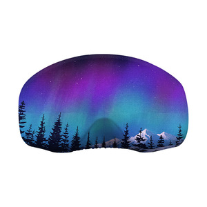 Ski Goggle Cover One Size Nylon Snow Scene Print Scratch Resistant Storage Case For <b>Skiing</b> Outdoor Use - Product Image 1