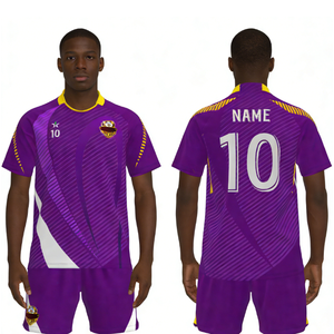 Ystar hoogwaardige fabrieksvoetbalshirts retro stijl nieuw seizoen voetbaltenue op maat gemaakte voetbalteamlogo uniform te koop - Product Image 1