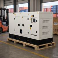 Groupe électrogène diesel silencieux 50Hz 100kW 125kVA avec ATS, insonorisé, faible bruit, pour usage industriel et de secours