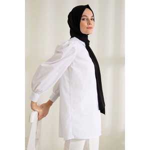 ผ้าคลุมศีรษะเมดินา ซิลค์ ชาล สีดำ สำหรับผู้หญิง ผ้าพันคอหรูหรา นุ่ม เบาสบาย แฟชั่นเครื่องประดับ - Product Image 2