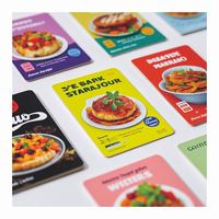 Bonne vente merci cartes de voeux cartes postales dépliant Lcd brochure impression impression