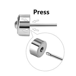 <b>Top</b> Sale 3mm/4mm/5mm Fashion <b>Earrings</b> for Women Men Stainless Steel Double Sided Ball Piercing Screw <b>Earring</b> Jewelry - Product Image 4