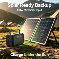 Arrêtez de attendre : Hub d'alimentation 288Wh 300W à charge complète en 1 heure. Poids plume de 3 kg. PD 100W pour MacBook. 15W Sans fil. Équipement indispensable.