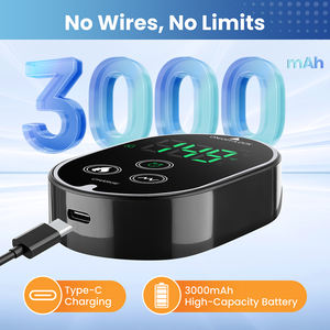 Беспроводной электрический массажер для голеностопа с подогревом и вибрацией, с возможностью нанесения собственного логотипа, для облегчения боли в стопах - Product Image 5