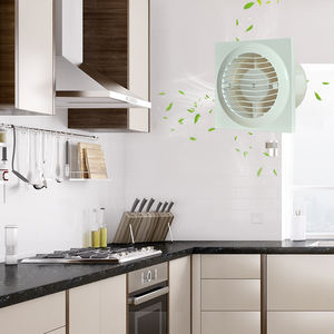 उच्च गुणवत्ता वाले इलेक्ट्रिक ओएम 230 वी एब्स बाथरूम रसोई छत पंखे लाइट पोर्टेबल निकास विंडो प्रशंसक गेंद आर्द्रता संवेदन - Product Image 4