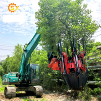 Machines forestières, excavatrices hydrauliques, machines à planter des arbres, machines à creuser des trous, machines à transplanter des arbres