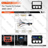 Écran multimédia de 12,3 pouces pour Toyota FJ Cruiser 2007-2013 avec CarPlay sans fil et Android Auto