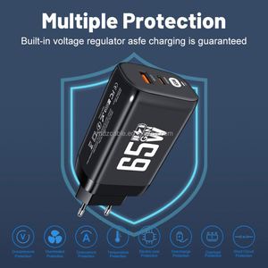 2024 New PD65W <b>Charging</b> Head QC3.0 Charger Computer Laptop Adapter Travel Mobile Phone USB <b>C</b> for iPhone 14 15 16 - Product Image 4