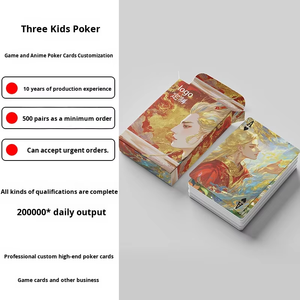 Cartas de Póker de <span class=keywords><strong>Anime</strong></span> Personalizadas de Alta Calidad, Papel Ecológico, Caja de Estilo Clásico, Personalización de Logotipo, Marca Sanwa - Product Image 6