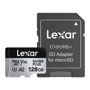 Tarjeta de Memoria Original <span class=keywords><strong>Lexar</strong></span> Professional SILVER PLUS <span class=keywords><strong>Micro</strong></span> TF <span class=keywords><strong>SD</strong></span> de 64GB 128GB A2 V30 U3 4K 256GB hasta 205Mb/s <span class=keywords><strong>512GB</strong></span> - Product Image 2