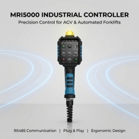 Contrôleur portable AGV AMR conforme à la norme ISO 3691-4, protection IP54, communication RS485, télécommande filaire de sécurité, arrêt d'urgence