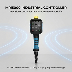 Controller Portatile AGV AMR Conforme a ISO 3691-4, Protezione IP54, Comunicazione RS485, Telecomando Cablato di Sicurezza con Arresto di Emergenza - Product Image 3