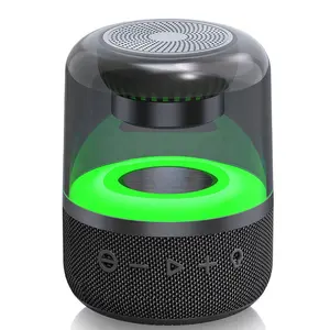 Alta Qualidade JY20 Deluxe Edition Harman Kardon Vidro Colorido Sem Fio Bluetooth Speaker Night Light
