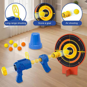 Pistola giocattolo ad aria con pallina a sfera in schiuma morbida con pistola a sfera morbida ad aria compressa con palloni in schiuma giocattolo per bambini - Product Image 5