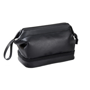 กระเป๋าใส่ของใช้ในห้องน้ำ TravelSky Advanced Sense Wash Bag สีเทาโมเดิร์น กันน้ำ สองชั้น สำหรับผู้ชาย พร้อมหูหิ้ว - Product Image 3
