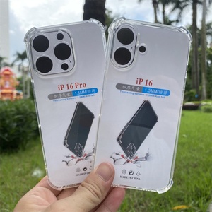 Funda Transparente para Teléfono Móvil al por Mayor, Carcasa de TPU Transparente de 1.5 mm para iPhone 14 15 16 17 Air Pro Max - Product Image 3