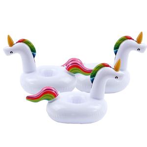 Portavasos inflable de Pvc para piscina, portavasos inflable de flamenco, Tenedor de la bebida, soporte flotante Premium para piscina, novedad - Product Image 6