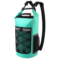 Sac à dos flottant imperméable en PVC résistant pour la randonnée, la plage, la natation, le rafting, sac à dos flottant pour l'extérieur