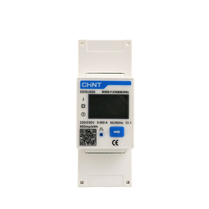 Meteran Energi DDSU666 Rel Panduan, Alat Pengukur Daya Digital Watt-Jam, Rel Panduan Elektronik Fase Tunggal - Product Image 3