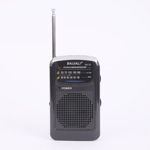 Radio DE EMERGENCIA multifuncional retro portátil AM/FM inalámbrico con dos bandas Dos pilas AAA hechas de plástico duradero - Product Image 6