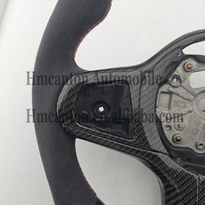 พวงมาลัยคาร์บอนไฟเบอร์อัลคันทาร่ารุ่นใหม่สำหรับรถยนต์ BMW G20 G30 G01 ซีรีส์ 3 ซีรีส์ 5 - Product Image 4