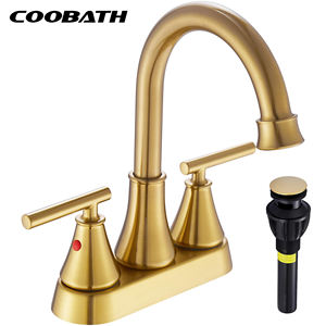 ด้วย<span class=keywords><strong>ราคา</strong></span>ที่ดีแบรนด์ใหม่ทองเหลืองตะกั่วฟรีผสมแตะ <span class=keywords><strong>2</strong></span> จับอ่างล้างหน้าก๊อกน้ํา <span class=keywords><strong>2</strong></span> จัดหาท่อ Ware ดาดฟ้าติดตั้ง - Product Image 6