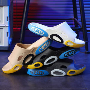 Mais novo Produto Cor sólida Moda Unisex Chinelos Ao Ar Livre Marca Personalizada Original de Alta Qualidade <span class=keywords><strong>Slides</strong></span> para Homens - Product Image 4