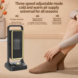 Nuevo Calentador PTC Portátil Pequeño para el Hogar, Calentador Vertical de Calentamiento Rápido para Escritorio, Calentador Eléctrico con Termostato de Bajo Ruido y Ahorro de Energía - Product Image 4