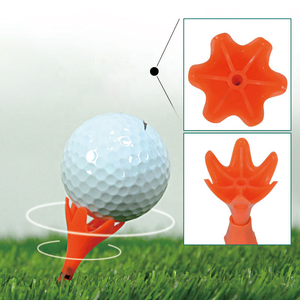 Soporte de Pelotas de Golf Ecológico con Forma de Pétalo, Personalizable con Marca, Múltiples Colores, Altura Ajustable de 80 mm, Elegante y de Plástico - Product Image 3