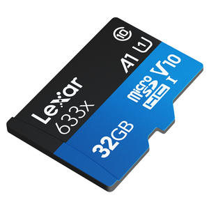 Carte mémoire TF <span class=keywords><strong>Lexar</strong></span> <span class=keywords><strong>633X</strong></span> U3 en plastique bleu 32 Go/64 Go/128 Go/256 Go/512 Go pour enregistreurs de conduite et caméras de surveillance - Product Image 3