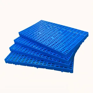 Factory Supplier 1000*600*50 Mm Plastic Moisture-proof Warehouse Pad Plastic Slatted Floor For Sale