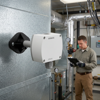 Capteur de température et d'humidité pour conduit SIEMENS, thermo-hygromètre, montage sur conduit HVAC, OEM QFM4160