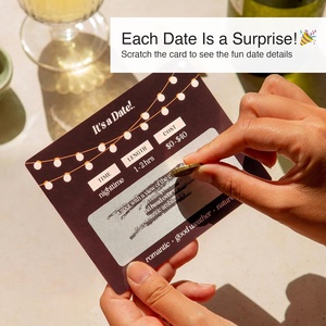 Carte Gratta e Vinci Personalizzate con 40 Idee Romantiche per Appuntamenti Notturni, Gioco per Coppie - Product Image 3