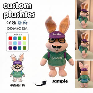 Usine de jouets en peluche personnalisés : Ours en peluche doux, animaux en peluche mignons, animaux de dessin animé, sacs <span class=keywords><strong>à</strong></span> <span class=keywords><strong>dos</strong></span> pour enfants, faible MOQ - Product Image 6