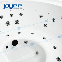 JOYEE prix bon marché extérieur 4 personnes acrylique balboa hydro jet bain à remous rond bain à remous piscine