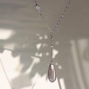 Mặt dây chuyền pha lê Ametrine Bolivia bán buôn - Xu hướng thời trang, quà tặng chữa lành tâm linh - Product Image 6