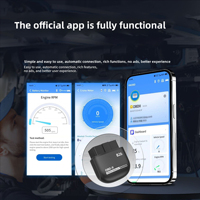 Lecteur de codes de diagnostic automobile Bluetooth OBD2 ELM327 YMOBD, lecture et effacement des codes de panne, désactivation de la lumière de contrôle du moteur